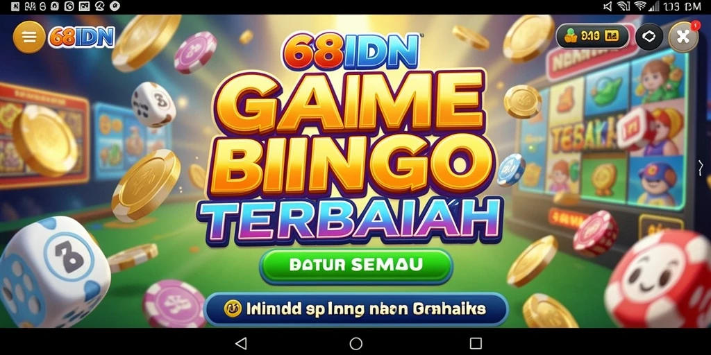 Tampilan menarik dari gameplay Bingo di 68IDN.