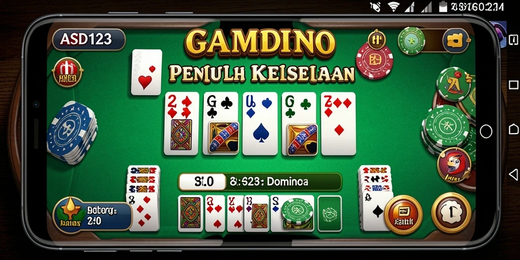 Gameplay seru dan interaktif dari game Domino ASD123.