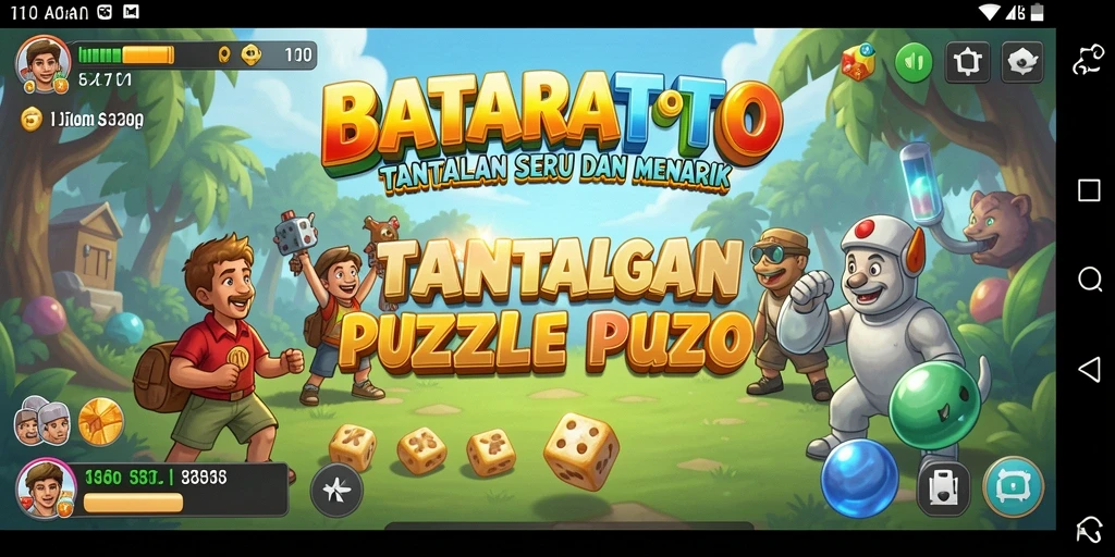 Tampilan gameplay seru dari BATARATOTO yang menantang.