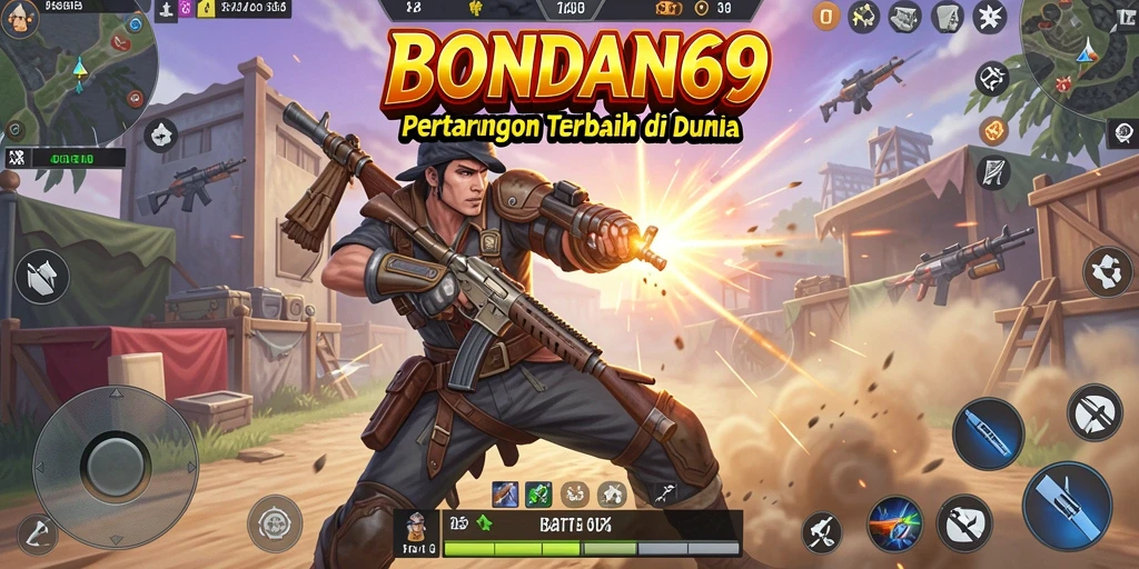 Gameplay seru BONDAN69 dengan pertarungan yang intens.