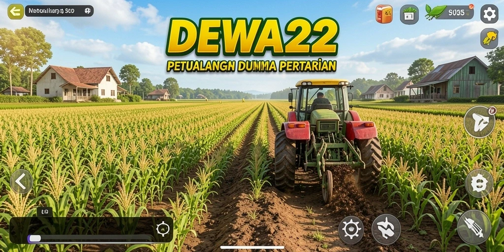 Tampilan gameplay menarik dalam dunia pertanian DEWA22.