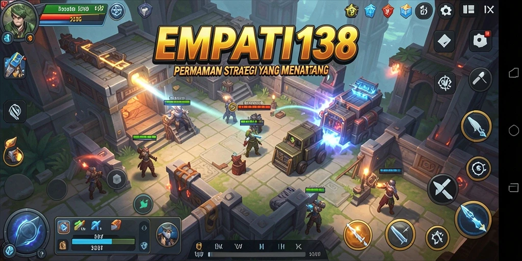 Tampilan gameplay EMPATI138 yang menarik dan strategis.