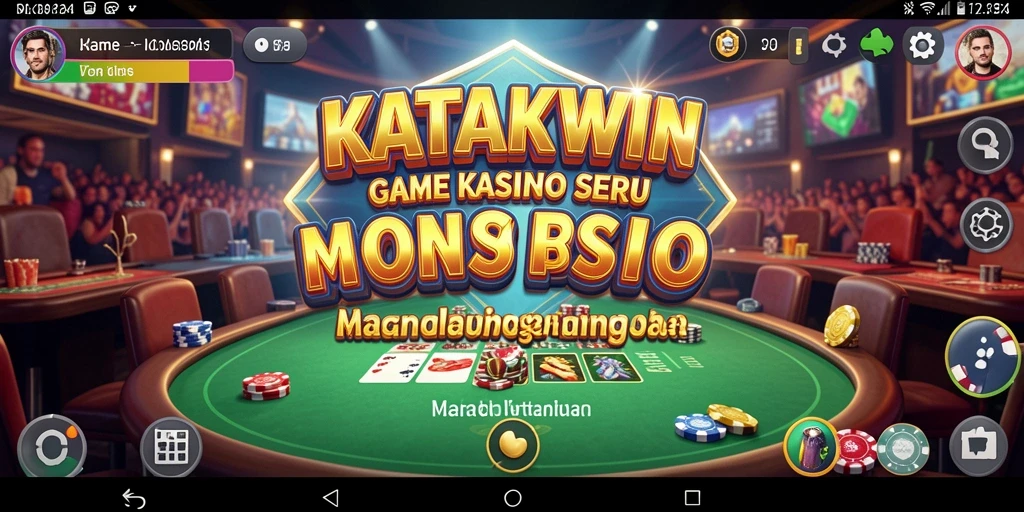 Tampilan gameplay KATAKWIN yang menarik dan penuh warna.