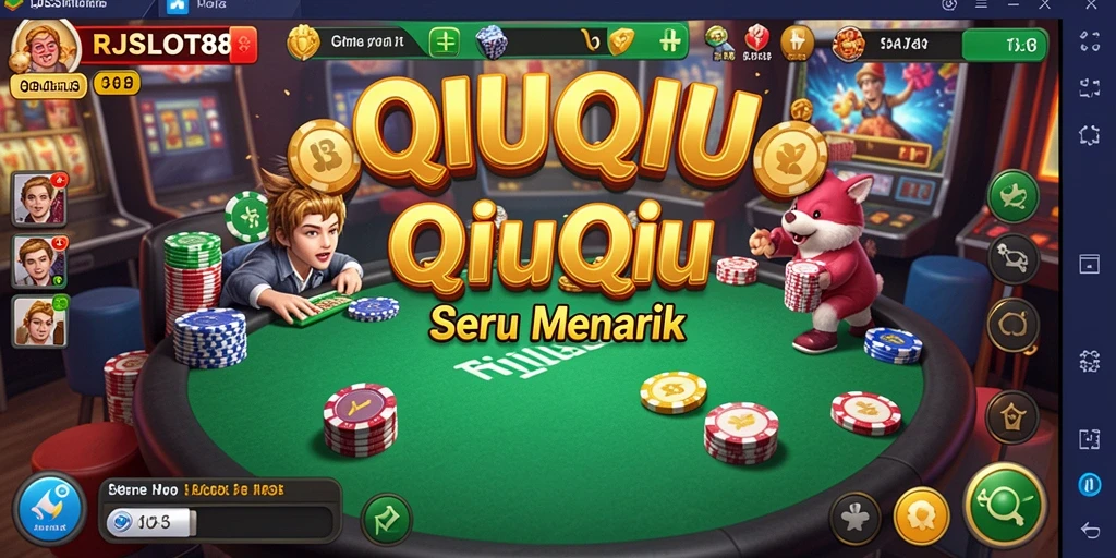 Screenshot gameplay QiuQiu yang seru dan menarik.