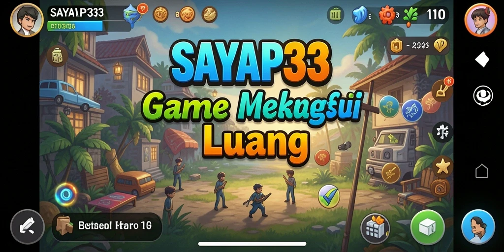 Tangkapan layar utama menampilkan gameplay santai dan interaktif dalam SAYAP33.