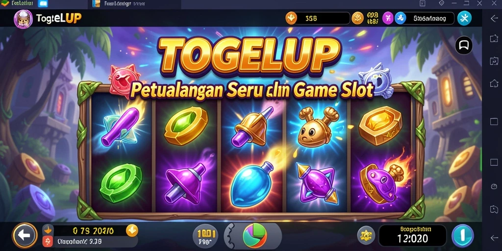 Tampilan gameplay TOGELUP yang memikat dan seru.